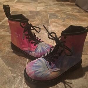 Dr. Marten 1/8Toddler 1460 Tie Dye Lace Up Boots
